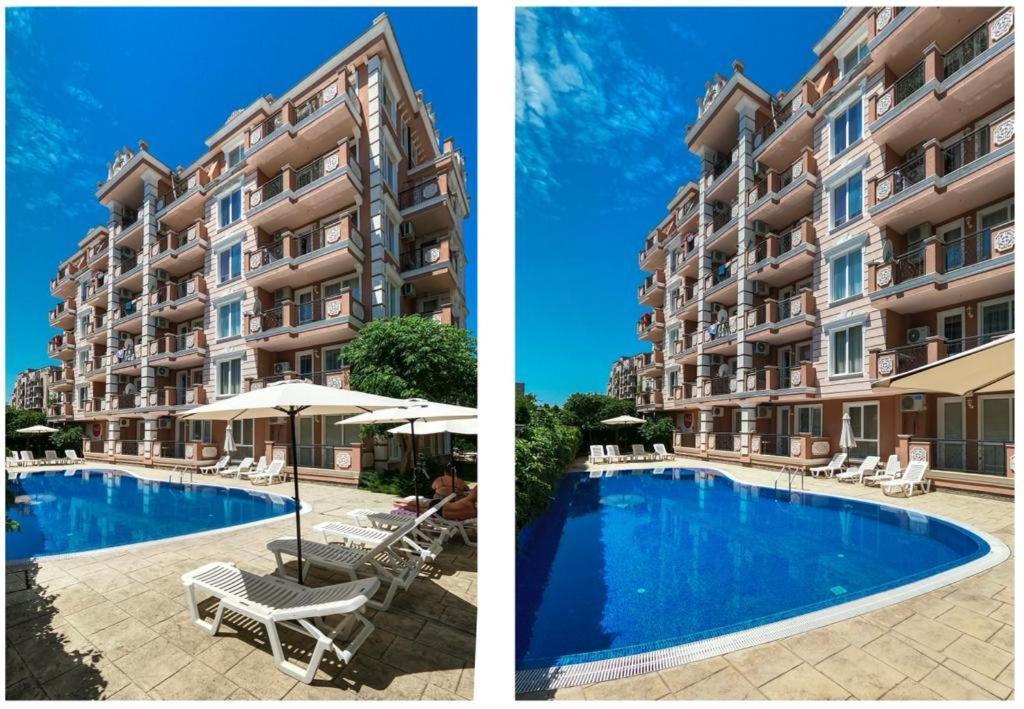 Appartamento Casa Rossa 2 Sunny Beach Esterno foto